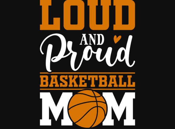 Basketball Mom Tshirt Design: Premium Graphics for T-Shirt Designs