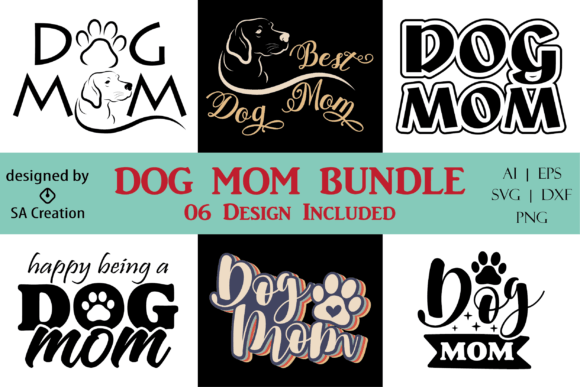 Dog Mom Bundle: Graphics & Print Templates Review