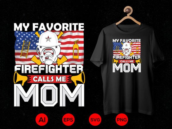 Firefighter T-shirt Design 10: Graphics for T-Shirt Designs