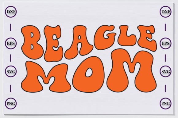 Retro Beagle Graphics for T-Shirt Designs