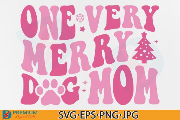 Review: Christmas Dog SVG, Pink Very Merry Mom for Holiday Embroidery