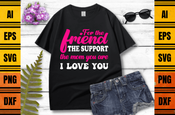 The Mom T-shirt Design: Graphics & Print Templates